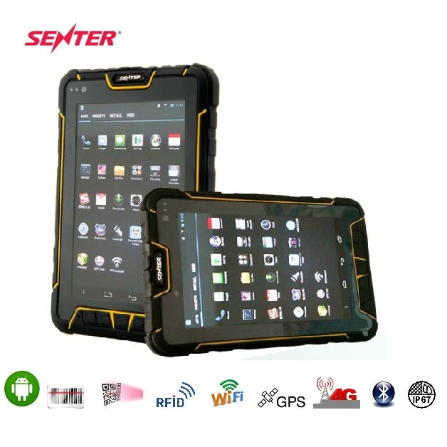 ST907W-FHG 7 tommers Android mobil industrielle Tablet Pc med fingeren skanner Reader