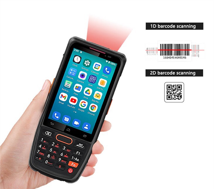 4 Inch Handheld Barcode Scanner PDA
