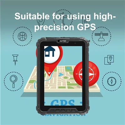 8 tommers robust nettbrett med høy presis GPS